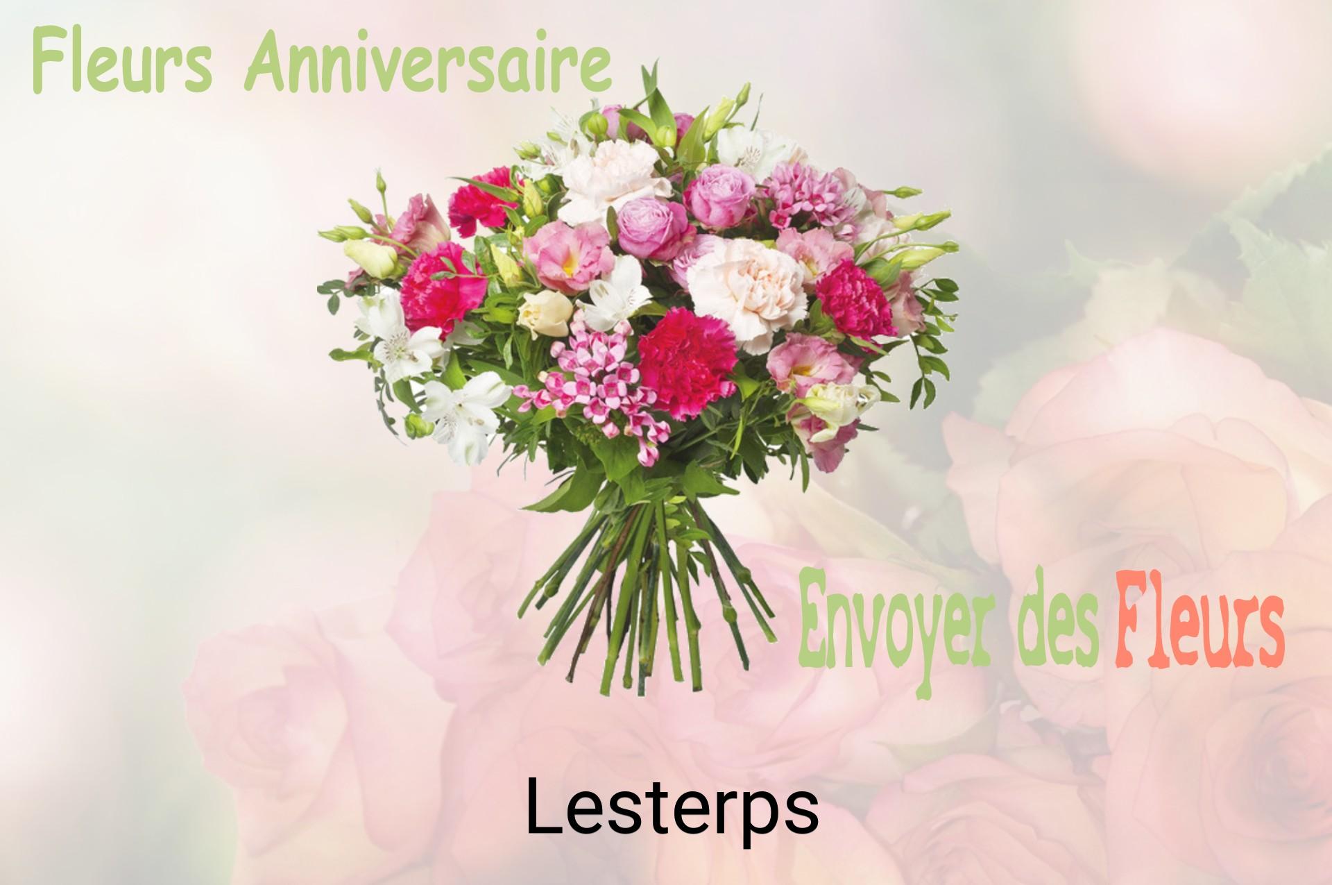 Bouquet de fleurs d’anniversaire livré à Lesterps